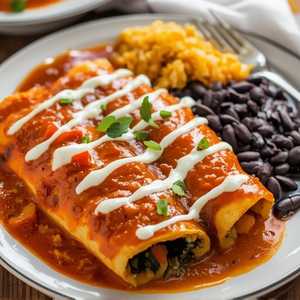 Vegetable Enchiladas