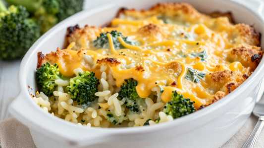 Broccoli Rice and Cheese