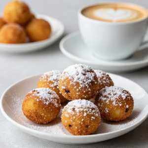 Chocolate Croquette With Beethoven Symphony And A Cappucino Foam
