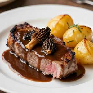 Filet de Veau aux Morilles
