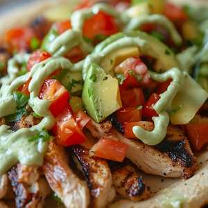 SOUTHWEST CHICKEN FLATBREAD