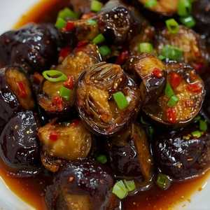 Eggplant W/ Garlic Sauce