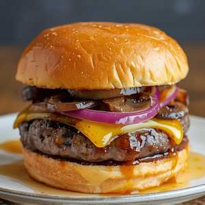 Bourbon Bacon Burger