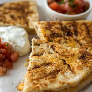 Three Cheese Quesadilla