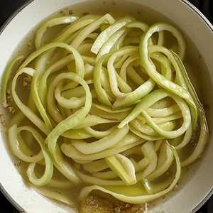 Sautéed Shredded Snake Gourd