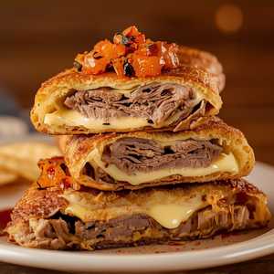 Cheese Steak Egg Rolls