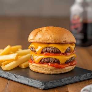 I Am Energetic - 'Double Double' Cheeseburger