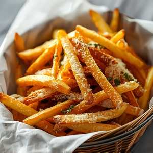 Parmesan And Truffle Matchstick Fries