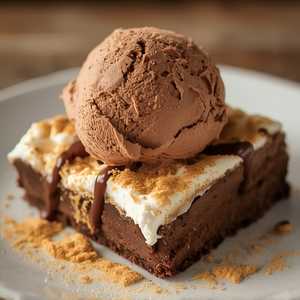 Fabulous Chocolate Chunk S'mores Brownie