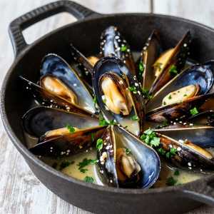 Sauteed Mussels