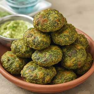 Spinach / Onion Pakoda