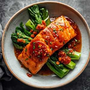 MISO GLAZED SALMON