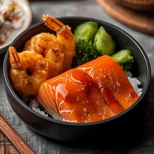 Salmon Bento