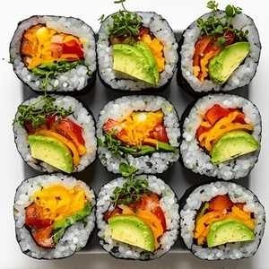 Vegan Sushi Platter (10 pieces)