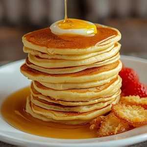 Pancake Stack or Thick-Cut French Toast