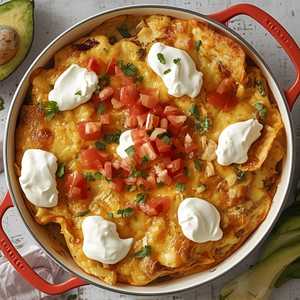 Tinga Chicken Frittata