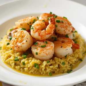 Petit Scallop & Shrimp Sauté