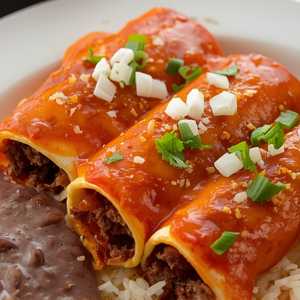 Carne Asada Enchiladas