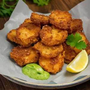 Fried Oysters, Cilantro Aioli
