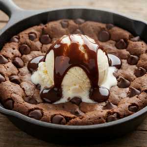 Skillet Chocolate Chip Cookie