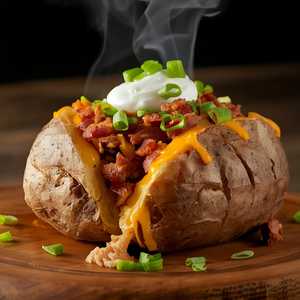 Loaded Meat Baked Potato or Spicy Fries