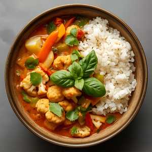 Cauliflower Curry (v)