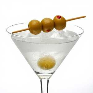 Le Dirty Martini