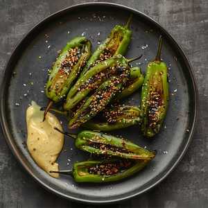 Blistered Shishito Peppers