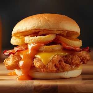 Honey Grilled Chicken Texas Ringer