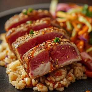 Sesame Crusted Yellow Fin Tuna