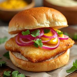 Crispy Fish Filet Slider