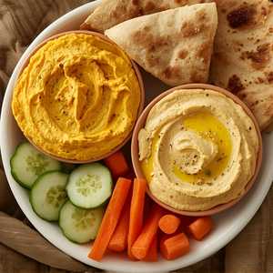 Duo Of Hummus