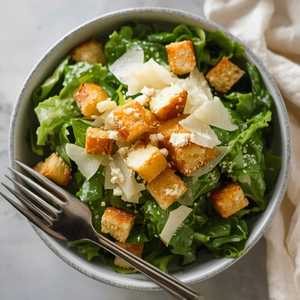 Collard Green Caesar Salad