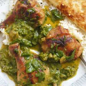 TX Chicken Saag