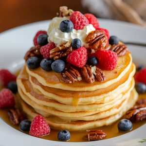 Texas Pecan Pancakes