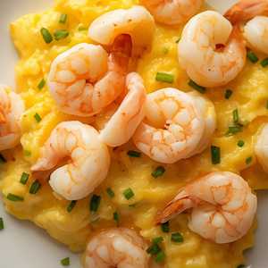 Runny Eggs Shrimp