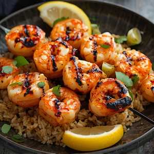 Grilled Shrimp Dinner