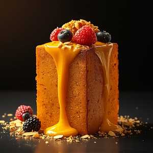 Thai Tea Lava Toast