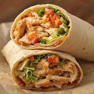 Roasted Chicken Wrap
