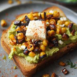 Street Corn Avocado Toast