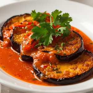 Spicy Fried Eggplant