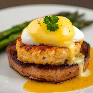 Crab Cake Oscar