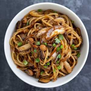 Mushroom Pancit Bihon (GF* VG V*)