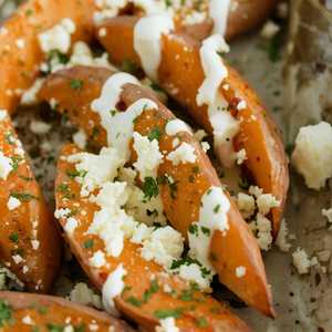 SWEET POTATO WEDGES