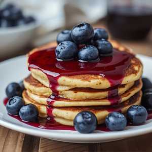 Blueberry Pancake (3pc)