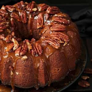 Sweet Potato Pecan Pound Cake