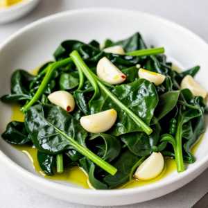 Spinaci Saltati Aglio E Olio