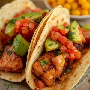 Blackened Redfish Tacos