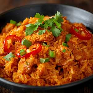 Hibachi Spicy Chicken Fried Rice