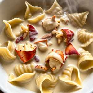 Poached Lobster Lumache